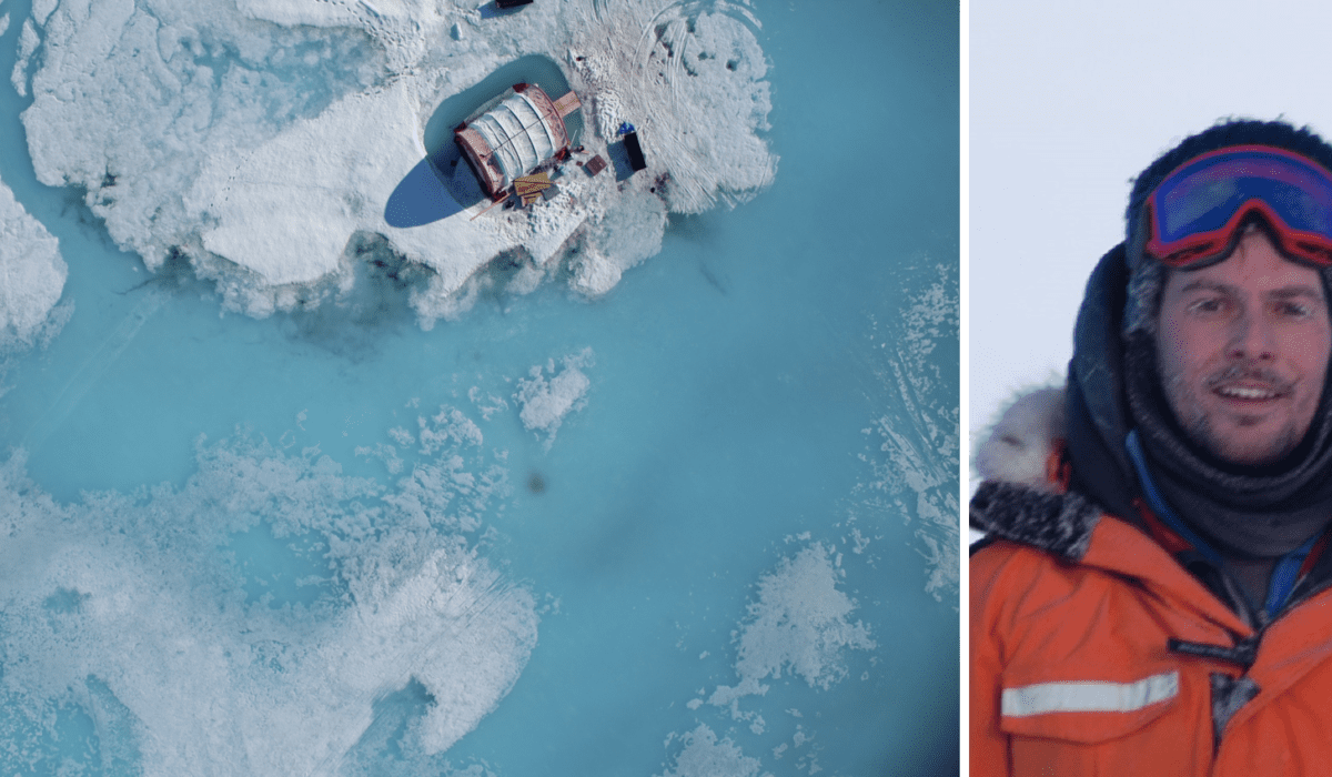 New method to estimate sea ice thickness