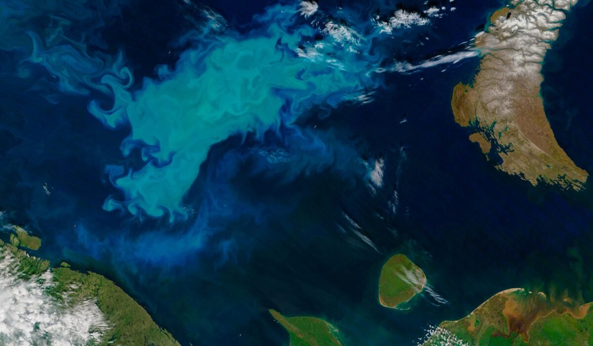 Colors of Ocean and Machine Learning