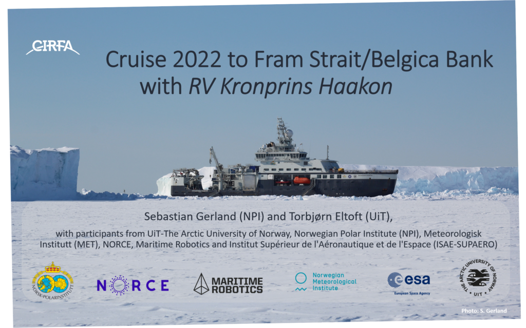 CIRFA Seminar: The CIRFA cruise